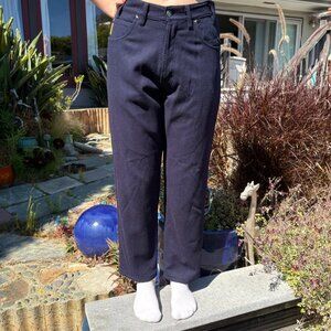 Vintage GIORGIO ARMANI Simint Industria SpA Armani Jeans Navy Blue Pants